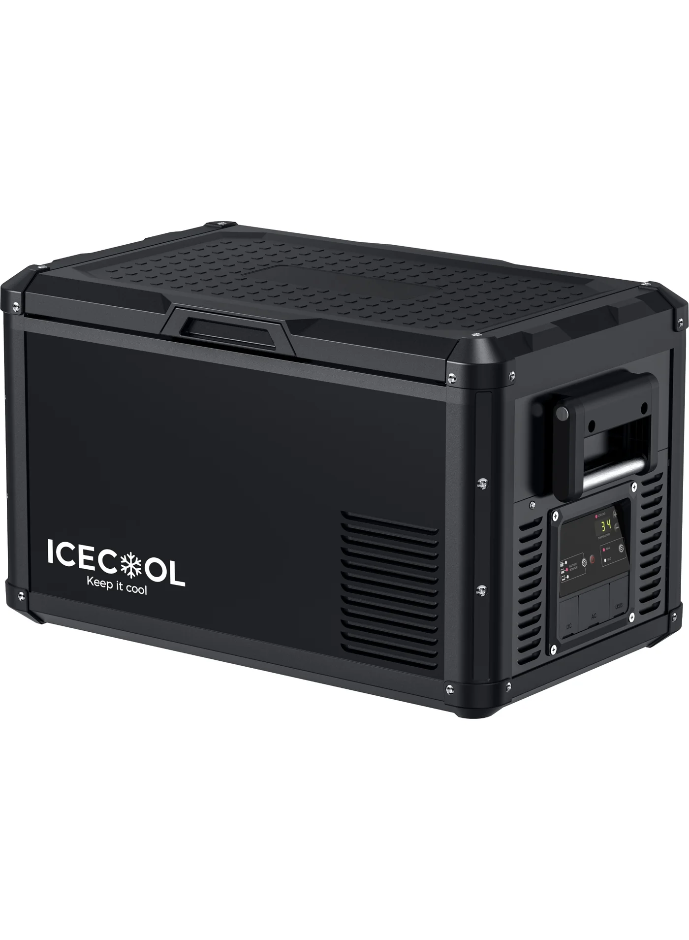 ICECOOL X35 Professional Dual-Voltage Portable Fridge and Freezer (35L) 4j9pp