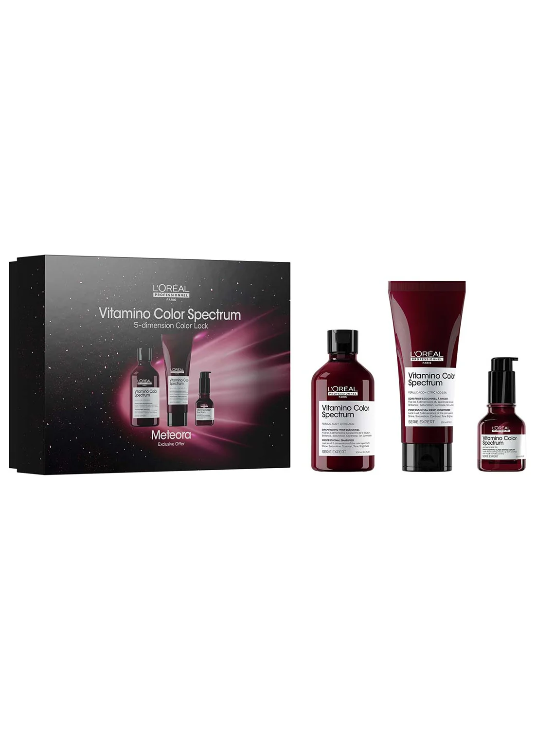 Professional Color Radiance Hair Care Trio Set - Shampoo Conditioner and Serum (300 mL 200 mL 50 mL) 8ntlj