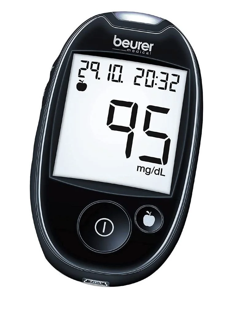 Blood Glucose Monitoring System Premium Digital Glycometer (1 Unit) wm5er
