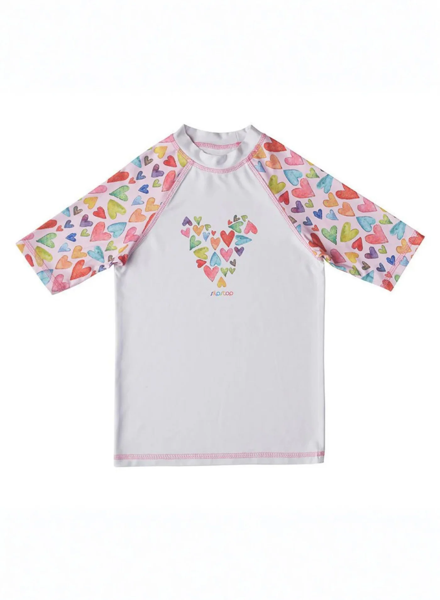 Slipstop Junior Rashguard Premium UV Protection Swim Shirt for Kids (Minty, Size 128 cm) 159eu