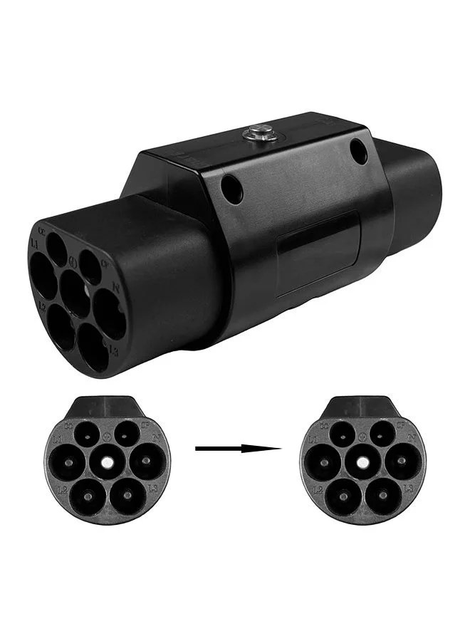 SUPER 5 Type 2 to GBT EV Charger Adapter 32A 380V Premium Electric Vehicle Charging Connector (1 Piece) nslax