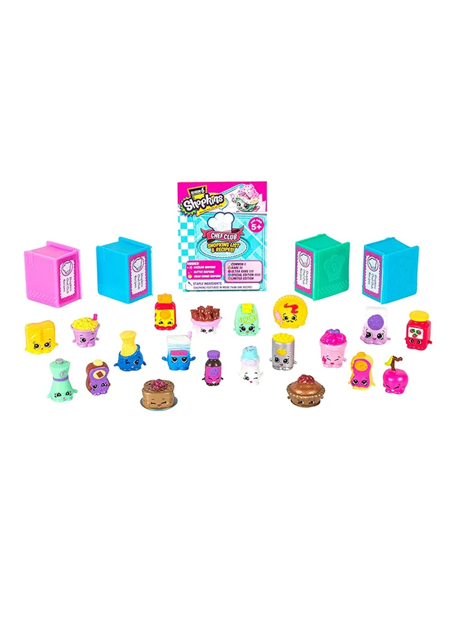 Shopkins Chef Club Play Set (20 Piece Mega Pack) Kids Kitchen Role Play Toy ywz35