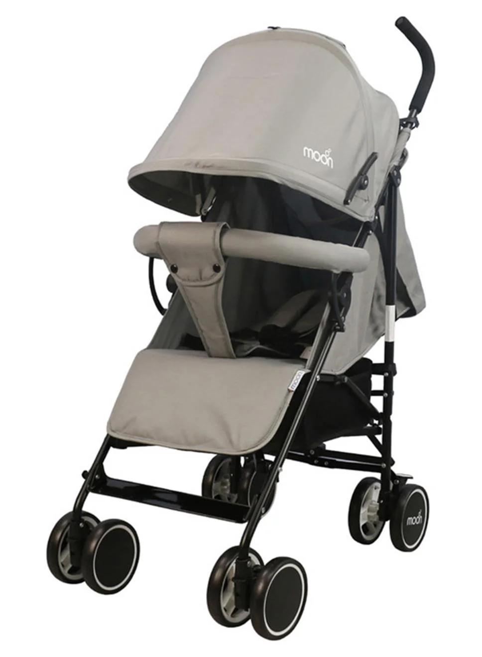 Moon Strek Stroller Lightweight Compact Foldable Design (Cool Grey, Single Pack) m8gxx