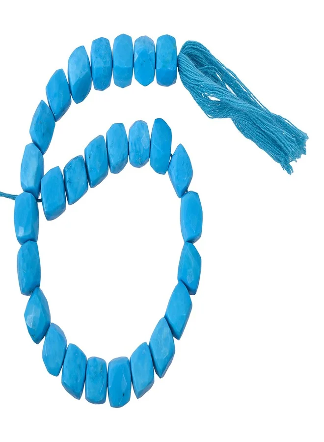 Eminent Blue Crystal Beads for Jewelry Making (Premium Faceted Craft Supplies, 50 Pieces) 34j35