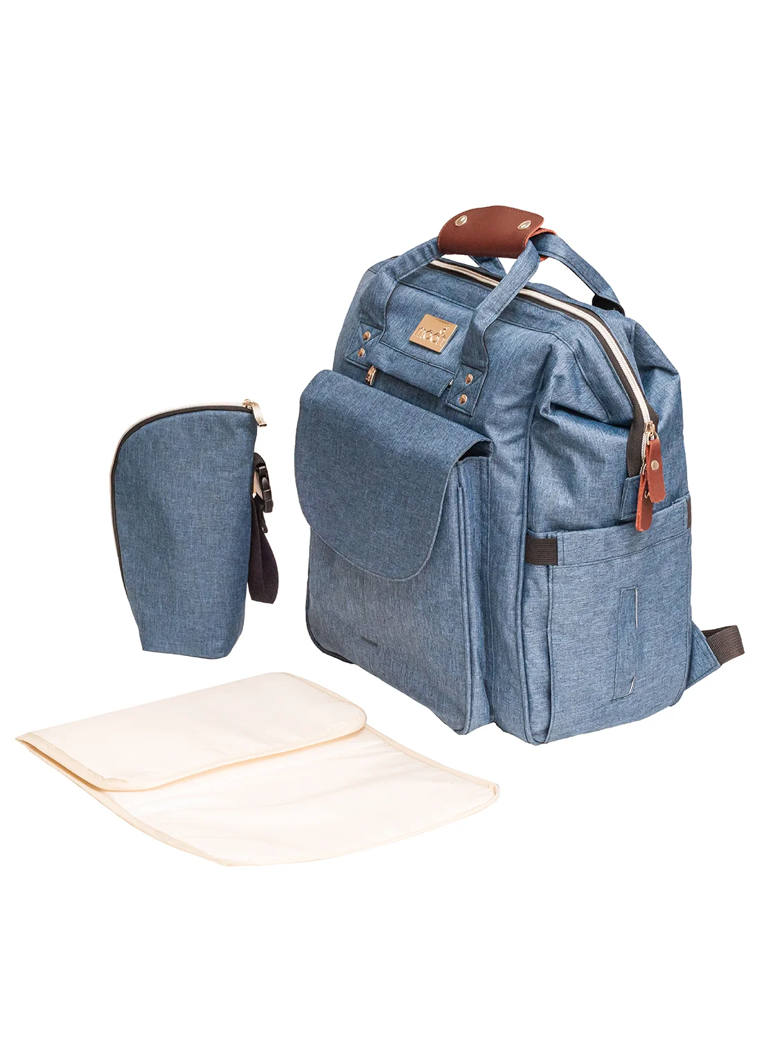 Moon Denise Diaper Bag Premium Multi-Functional Baby Organizer (Single Pack) 241yj