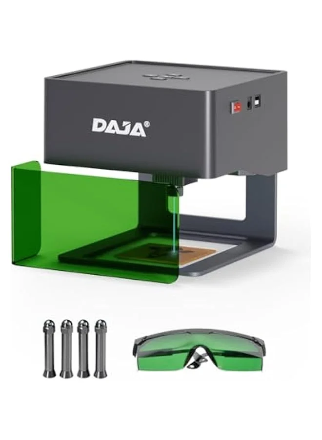 Topleo Portable Laser Engraver Machine for DIY Crafting with Higher Columns and Offline Support (8 cm x 8 cm) jhlvk