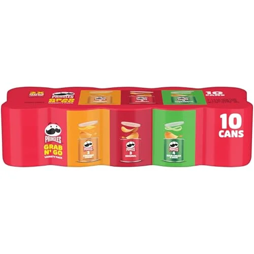 Premium Potato Crisps Variety Snack Pack (10 x 40g) eq89x