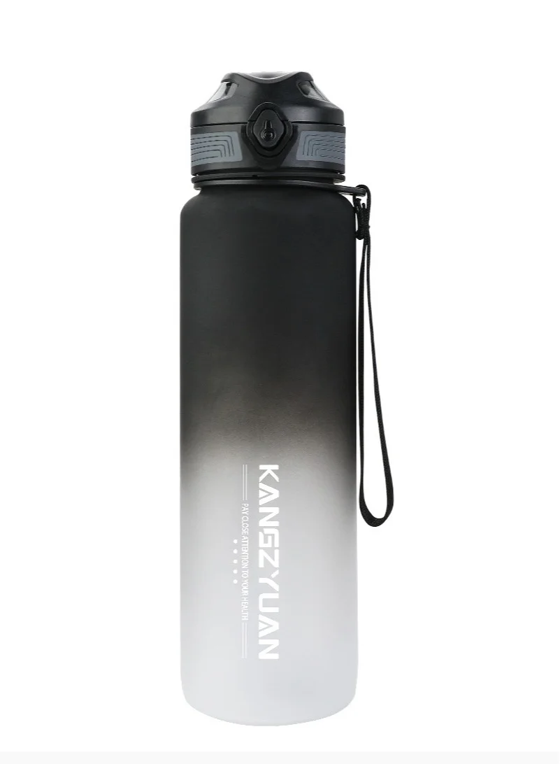 KANGZYUAN Sports Water Bottle and Protein Shaker, Premium Leakproof Fitness Hydration Cup (1000 mL) jydga