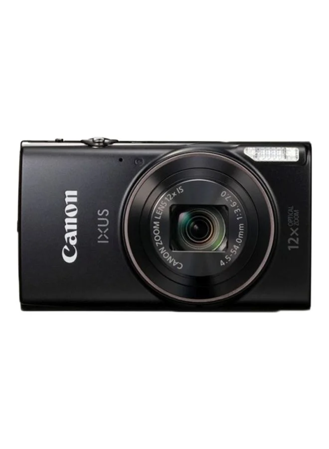Premium Compact Digital Camera 20.2 MP with 12x Optical Zoom and LCD Display (Black) ybzst