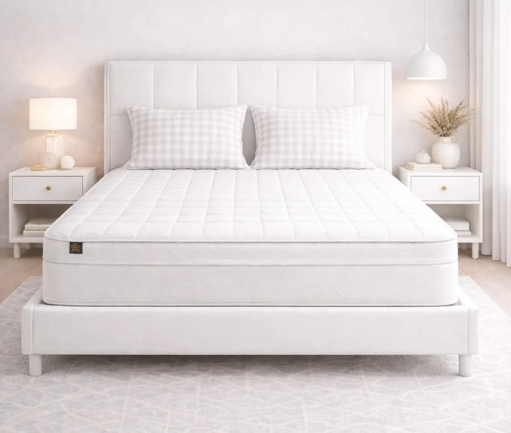 Rexal Home Euro Heaven Pocket Spring Mattress with Gel Infused Memory Foam (Medium Firm, 160x200x30 cm) oz7fo