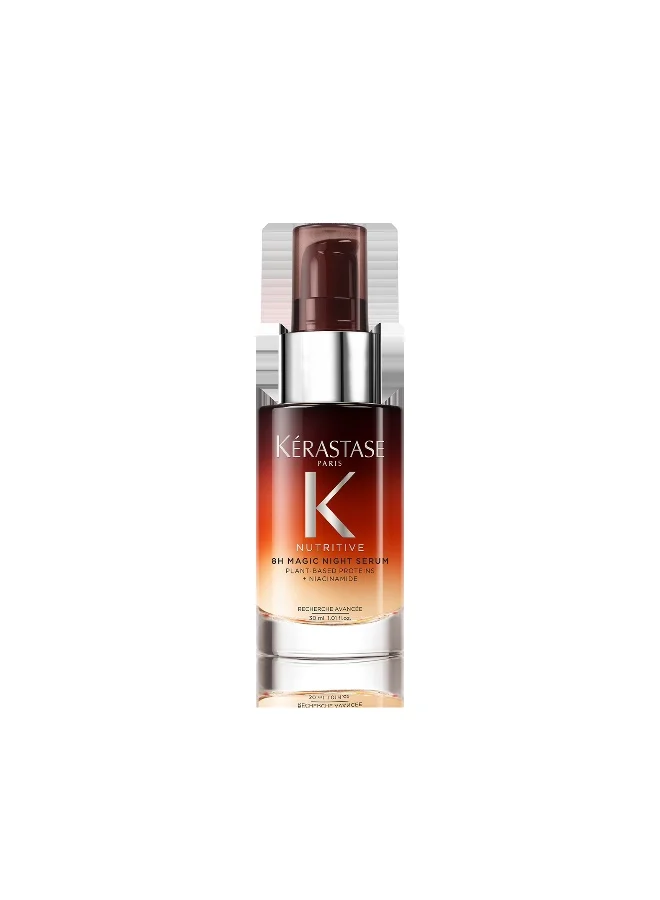 Nutritive 8H Magic Night Serum For Dry Hair (Premium Overnight Hair Care, 30 mL) icb78