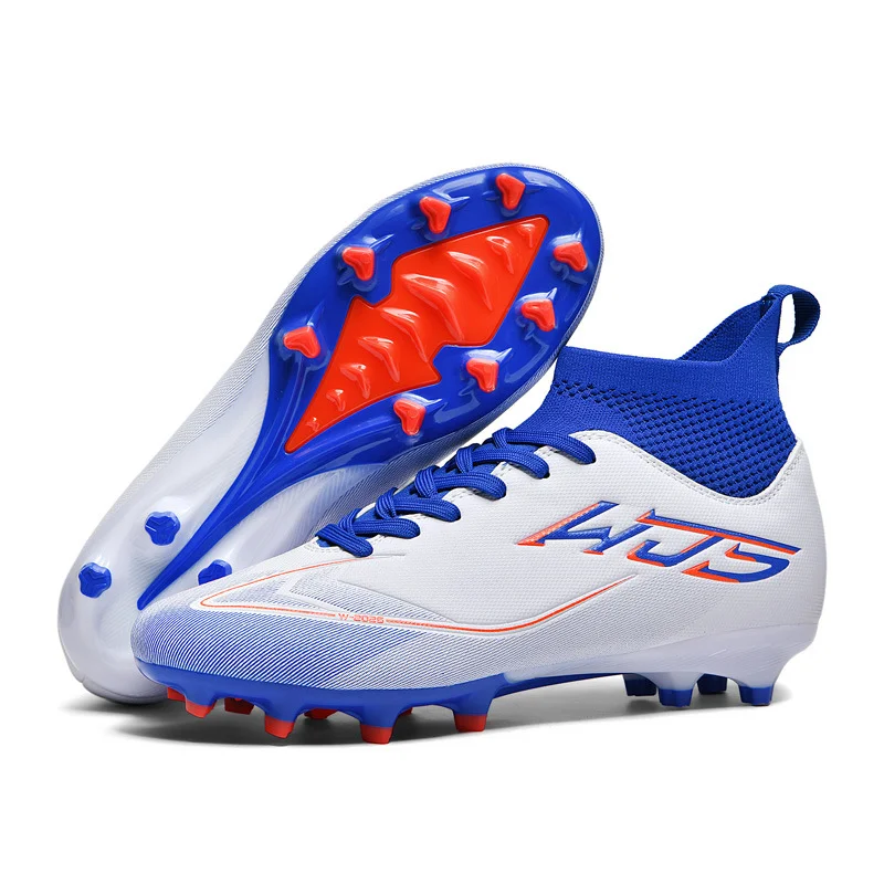 Professional High-Top Football Cleats with Fly-Knit Ankle Support for Natural Grass (Unisex, Adult and Youth) 83rcq