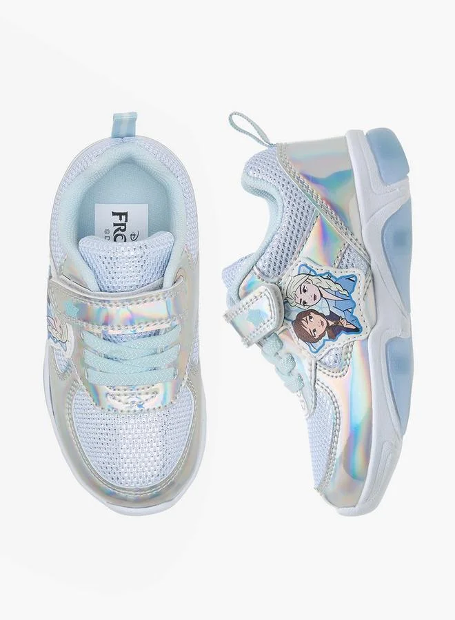 Cartoon Girls Light-Up Sneakers Comfortable Breathable Athletic Footwear for Kids (Pink, 25 cm) hwnhy