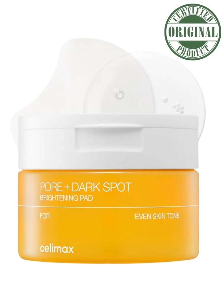 Celimax Pore and Dark Spot Brightening Pads for Even-Toned Skin (60 Count) qzom9