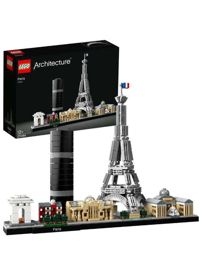 Building Blocks Paris City Skyline Architecture Model Set (Premium Plastic, 649 Pieces) e5r00
