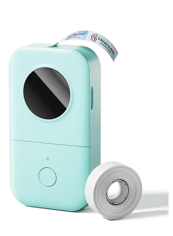 Phomemo D30 Portable Bluetooth Label Maker Machine Thermal Sticker Printer for Home and Office (White, 1 Roll) ltnt2