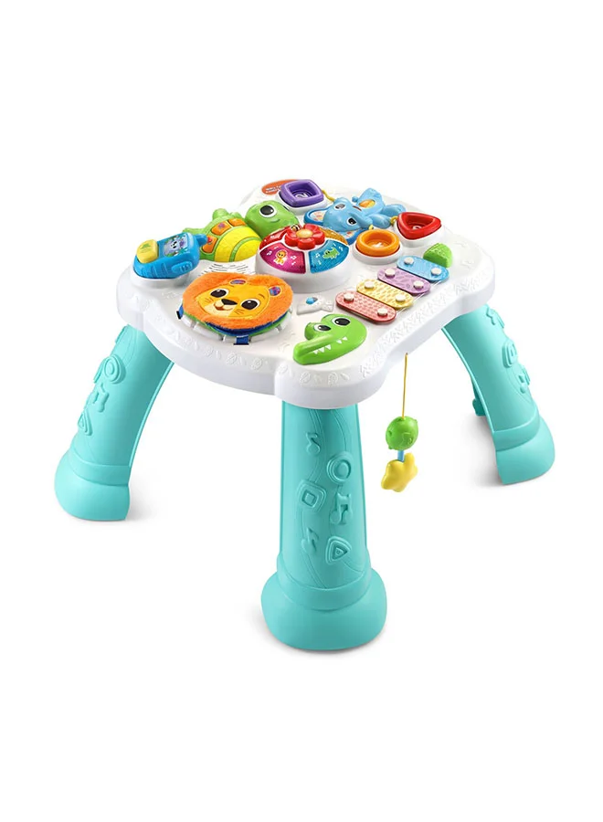 Interactive Learning Activity Table Educational Play Station for Toddlers (44.5x62.1x36.5cm) gl4ry
