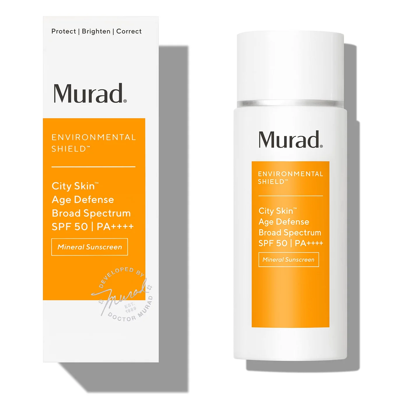 Premium Mineral Face Sunscreen SPF 50 Broad Spectrum Environmental Defense (50 mL) sd9nk
