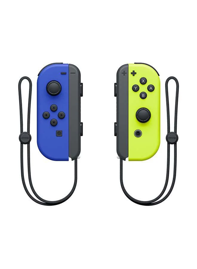 Wireless Gaming Controller Set for Handheld Consoles (Neon Yellow and Blue, 1 Pair) ttvd9