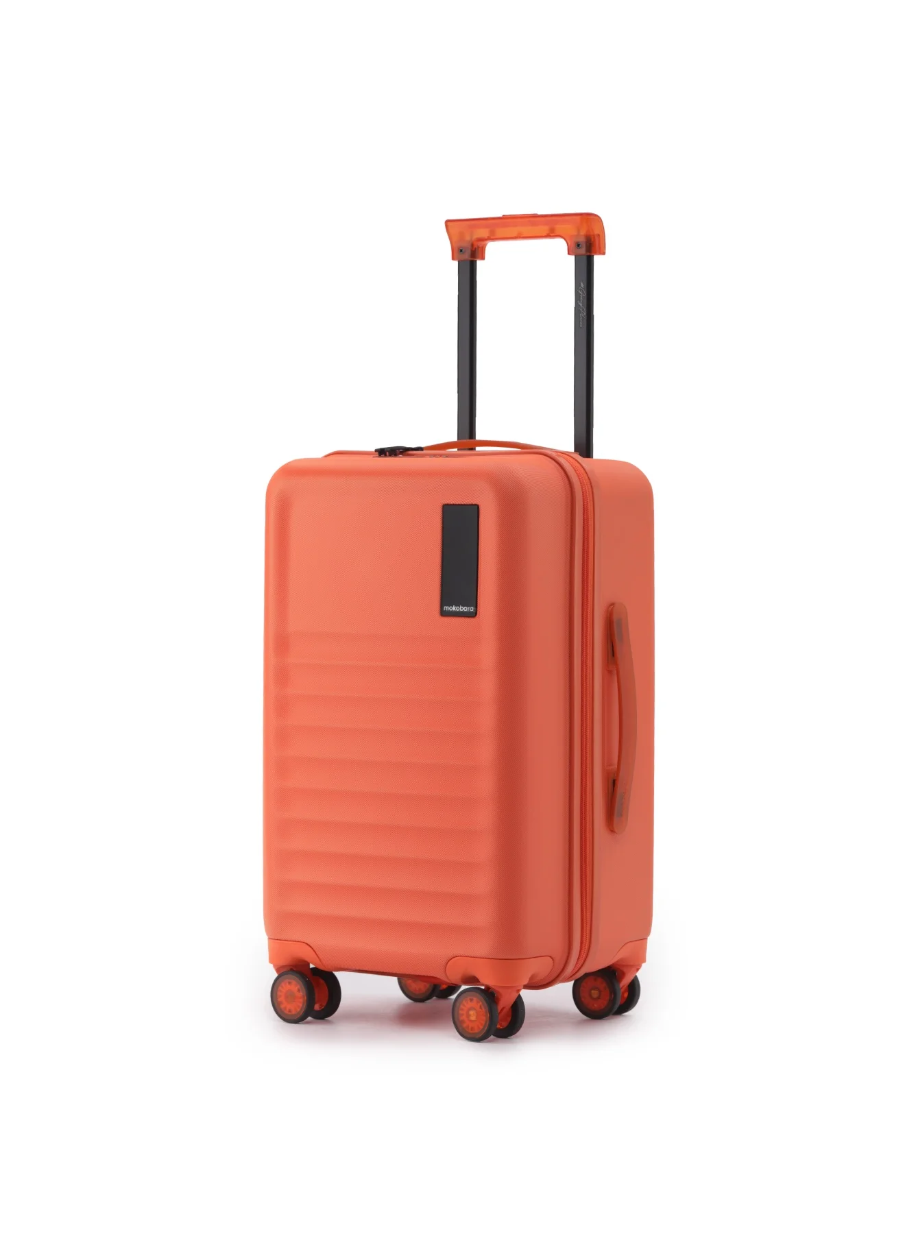 Premium Hardshell Cabin Luggage Trunk with TSA Lock and Silent Wheels (Orange, 40L) vs8pf