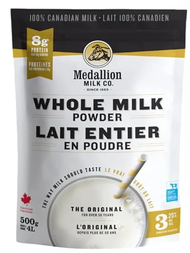 Medallion Whole Milk Powder Premium Dried Dairy (500g) n7pzn