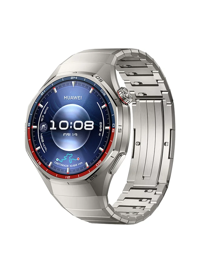 Premium Smart Watch GT 6 Pro Titanium Case 46mm Display Fitness Tracker (46 mm) 3jzln