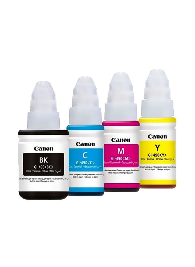 Premium Ink Tank Cartridge Set (Multicolour, 4-Pack) 4nr5y