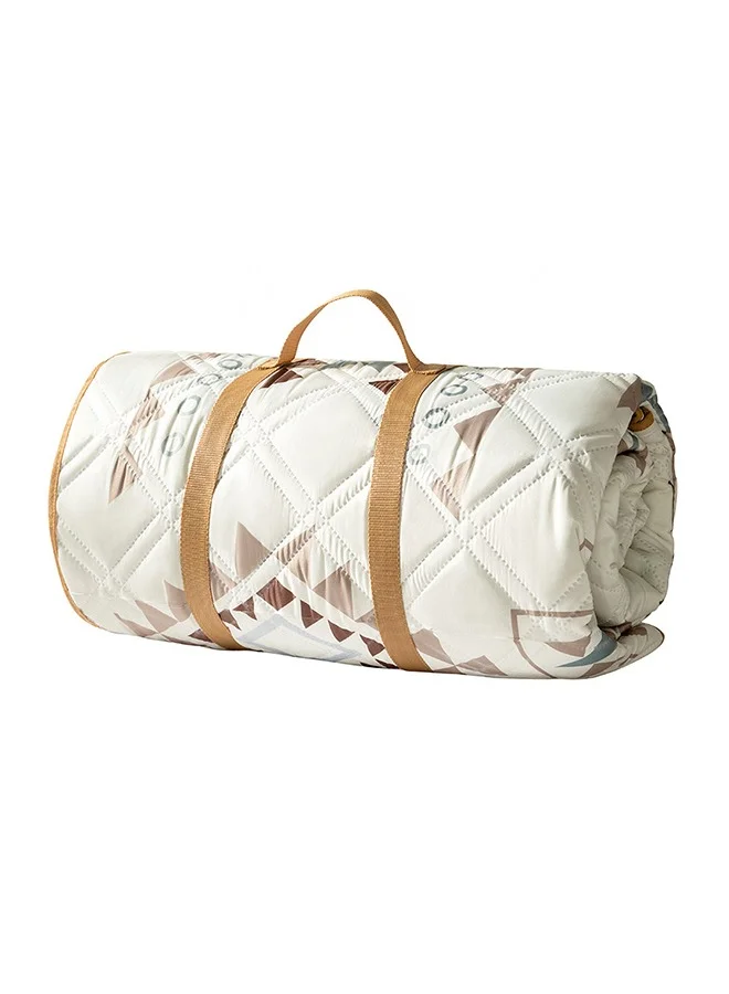 JiuAn Large Picnic Blanket Waterproof Foldable Mat for Beach Park and Camping (200 cm x 200 cm) w8gln