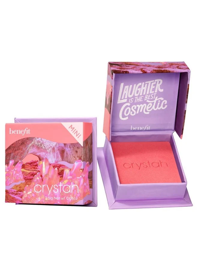 Premium Silky-Soft Powder Blush for Radiant Complexion (Crystah, 6g) 7vdzf