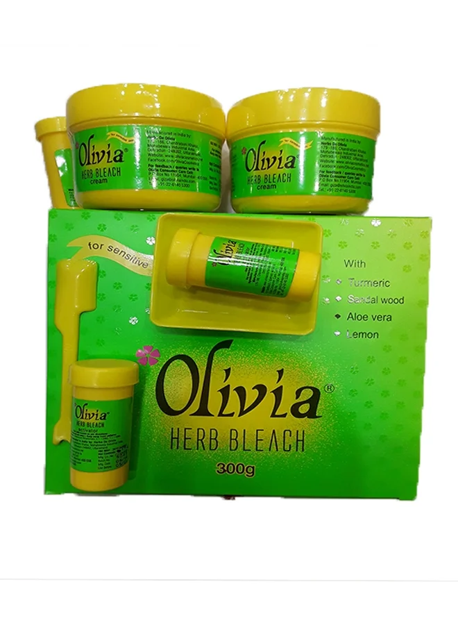 Olivia Herbal Skin Brightening Cream (Premium Formula, All Skin Types, 300g) 4m641