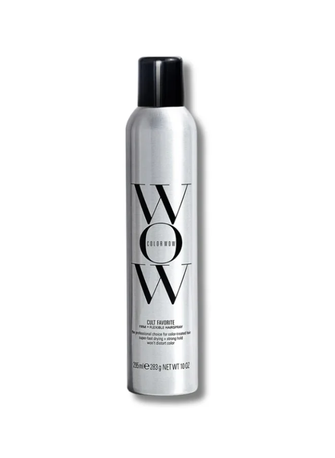 Color Wow Cult Favourite Firm + Flexible Hairspray Professional Styling Hold (295 mL) m4wxz