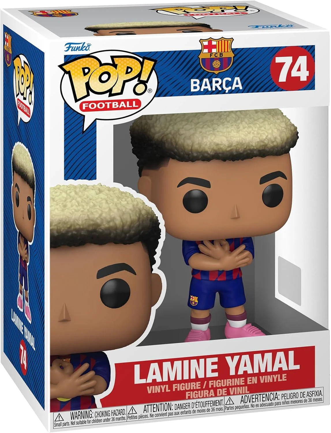 Premium Collectible Vinyl Figure Lamine Yamal Barcelona Football Edition (10 cm) fu8za