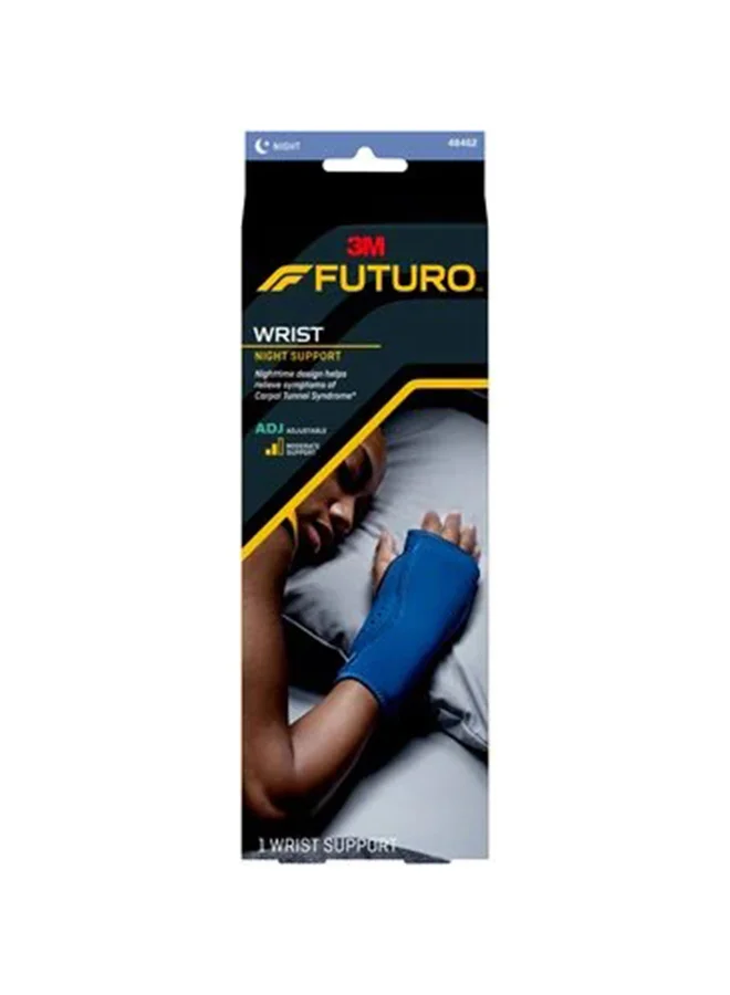 Premium Night Wrist Support Brace Adjustable Ergonomic Stabilizer for Pain Relief and Recovery (One Size) hwrfj