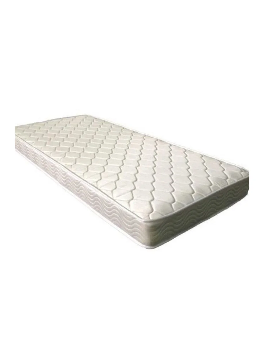 Premium Orthopedic Single Mattress Firm Support Breathable Fabric (White, 90 cm x 190 cm) s1aqh