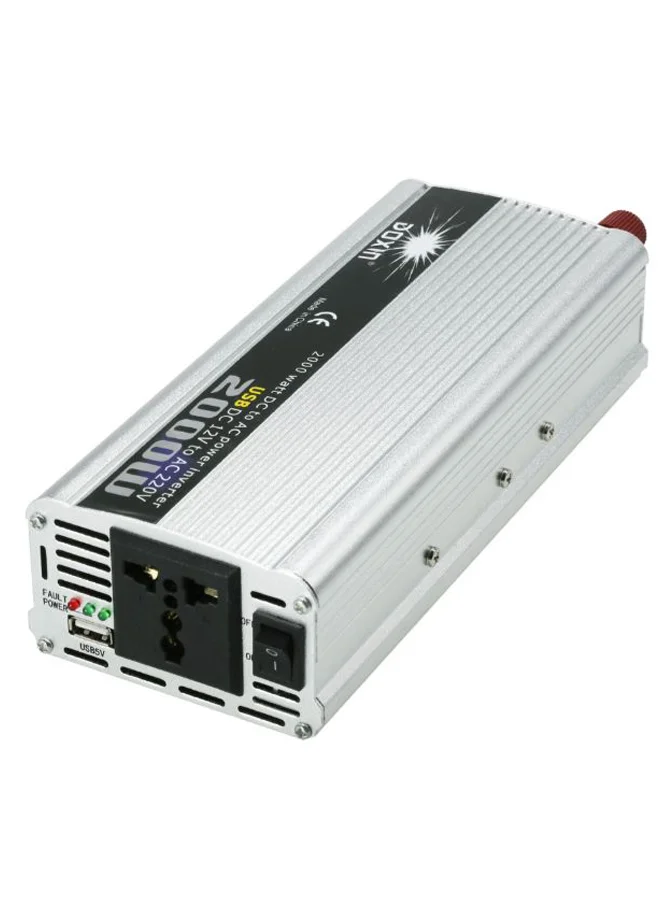 Premium Portable Car Power Inverter High-Efficiency DC to AC Converter for Travel and Road Trips (150W) ybwnh