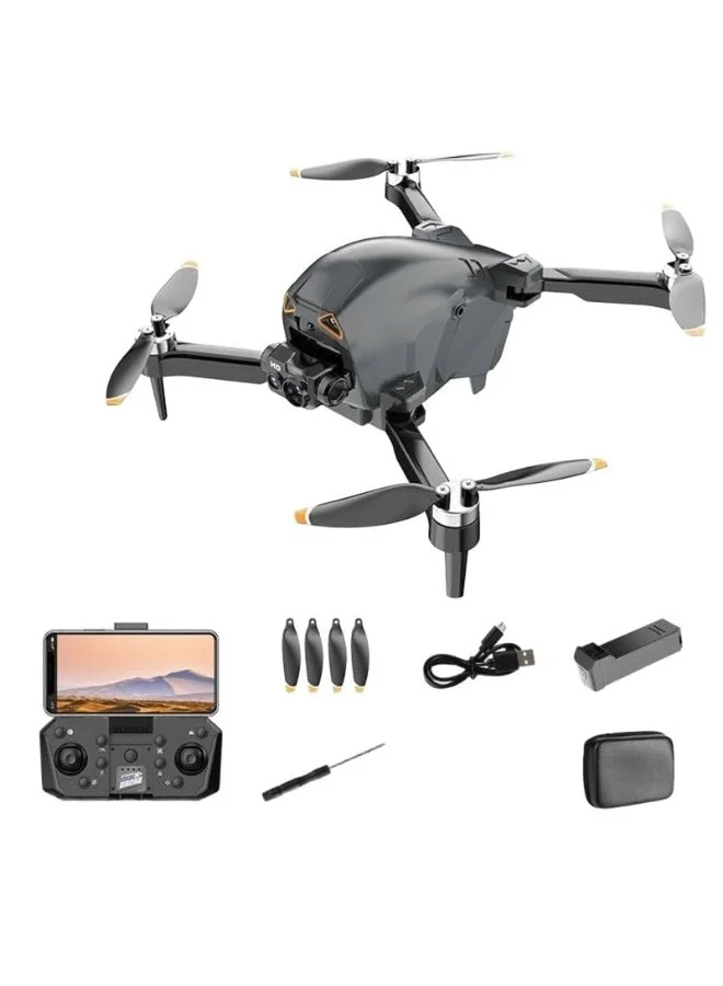 Porodo Aerovision FPV Drone with Dual Camera and Obstacle Avoidance (Black, 15-Minute Flight Time) mq8zq