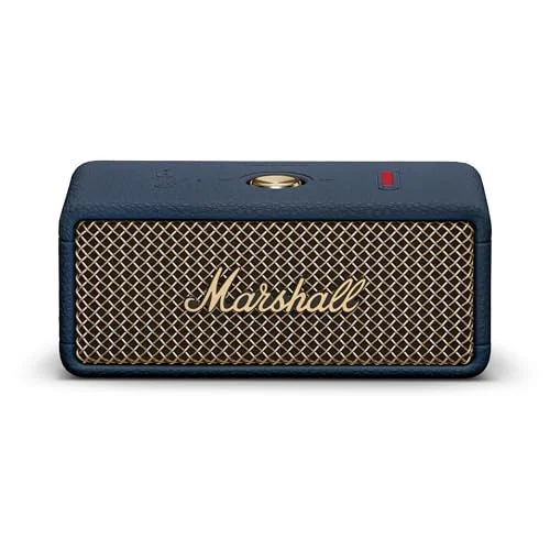 Premium Portable Bluetooth Speaker Rugged Waterproof Wireless Audio System with Deep Bass and Stereo Sound (Midnight Blue) chb7n