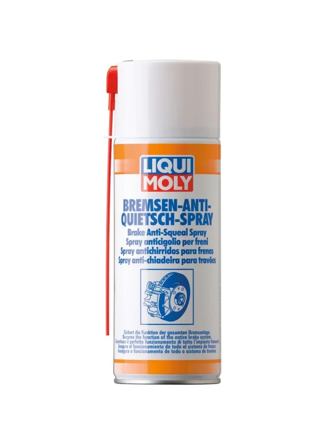LIQUI MOLY Brake Anti-Squeal Spray Premium Automotive Maintenance Lubricant (400 mL) o13i3