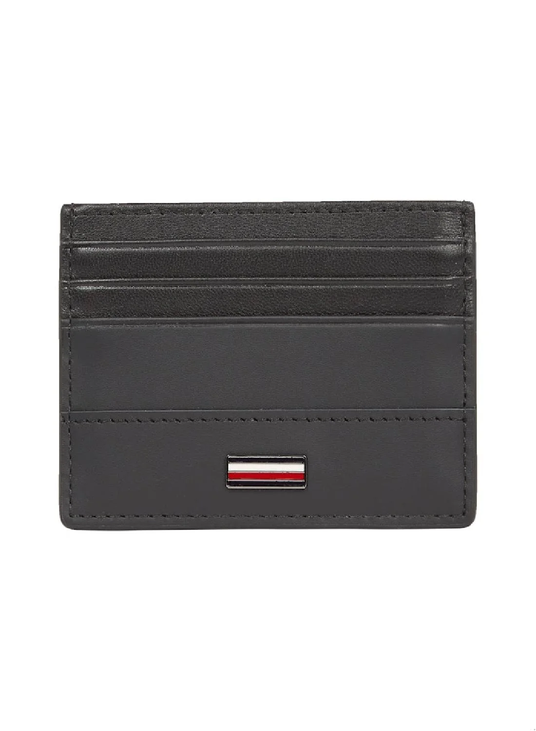 Premium Leather Card Holder Minimalist Slim Wallet for Business Professionals (Black, 10 cm x 7 cm) 4ciqr