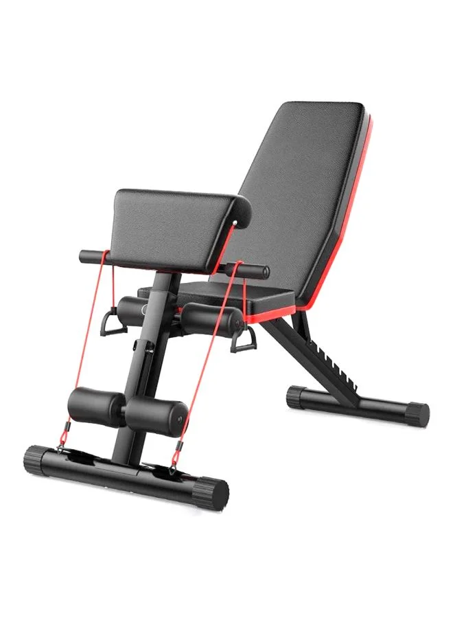 Max Strength 4-in-1 Adjustable Weight Bench Professional Strength Trainer (42x102x130cm) 8tgsl