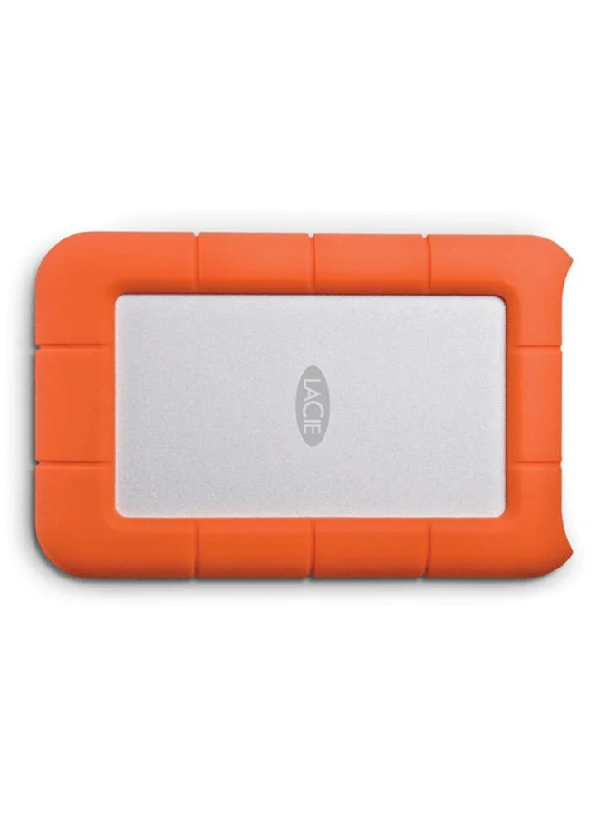 Rugged Portable External Hard Drive (2TB, Orange) High-Speed USB 3.0 Data Storage for Professional Use rftt3