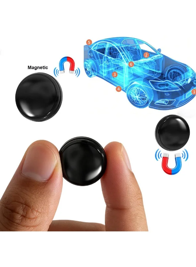 Premium Magnetic GPS Tracker Real-Time Location Finder for Vehicles and Personal Items (Compact, Black) hw8fe