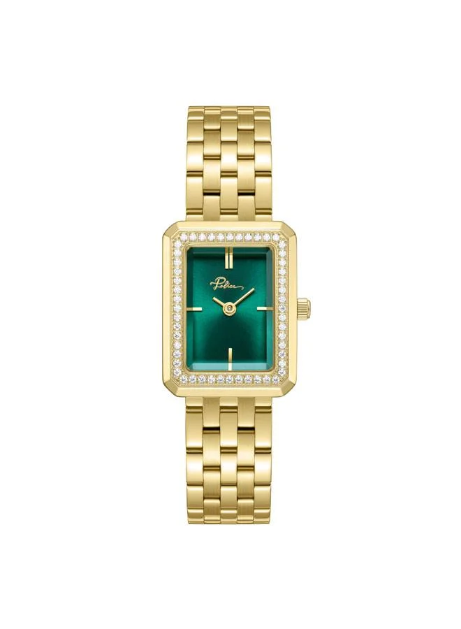 Uloya Women Analog Watch Green Dial Stainless Steel Bracelet (21.7mm) nidpo