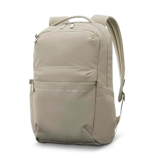 Premium Lightweight Laptop Backpack with Breathable Airmesh and Dedicated Tech Compartment (Limestone Grey, 45 cm) adaig