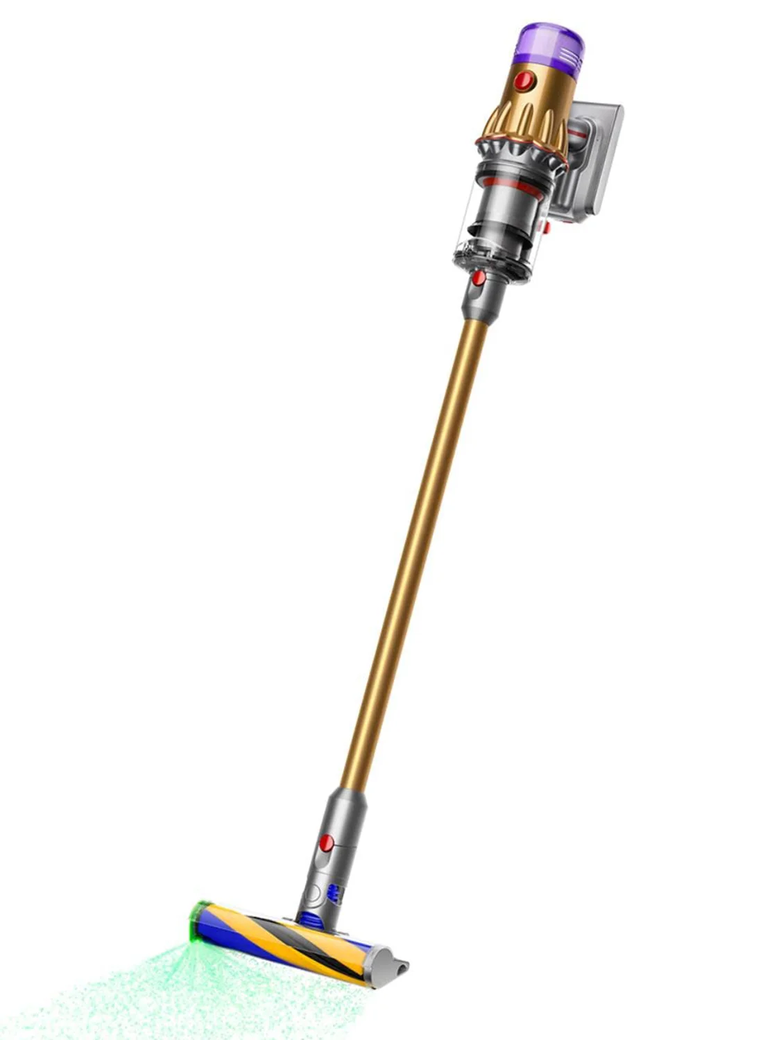 High-Speed Ionic Cordless Stick Vacuum Cleaner Premium Lightweight Suction Power (Gold, 0.35 L) y14e1
