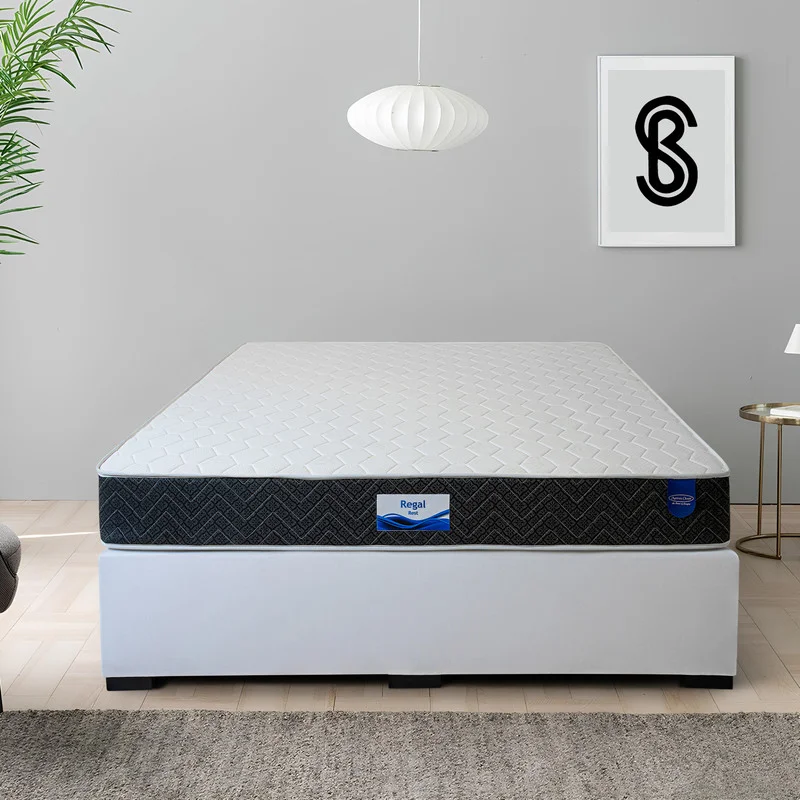 Mattress Ocean Regal Rest Tight Top Bonnell Spring Mattress (Queen Size, 200x160x20cm) 1t9a8
