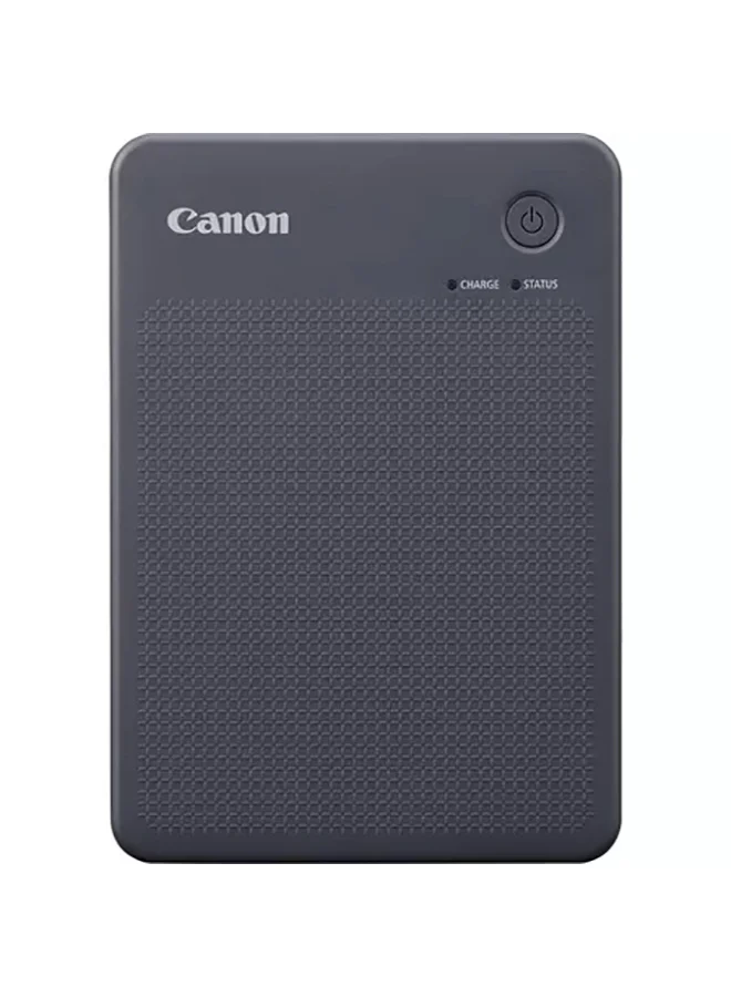 Portable Wireless Photo Printer Compact Thermal Dye-Sublimation Device (Dark Grey, 1 Unit) lf4iq