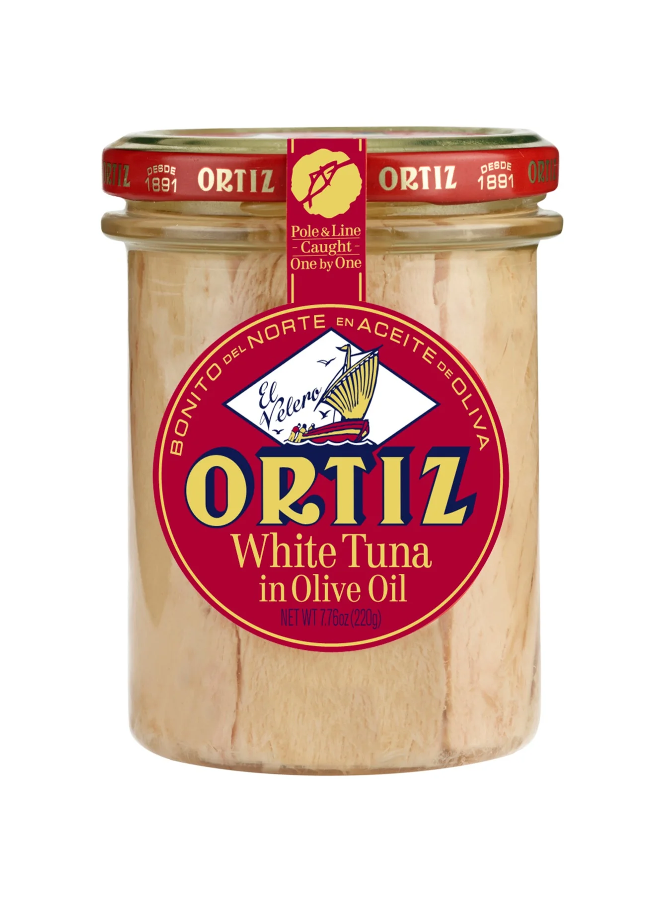 ORTIZ White Fin Tuna (Flaked, 160g) 5iprz
