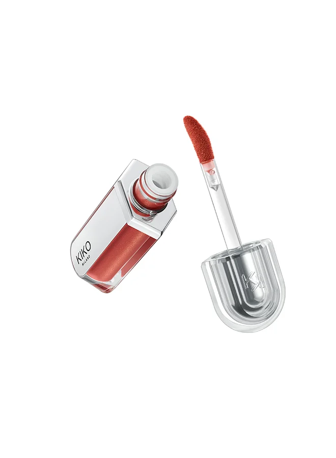 KIKO MILANO 3D Hydra Lipgloss Shiny Finish Moisturizing Lip Care (5, 6.5 mL) evrcr