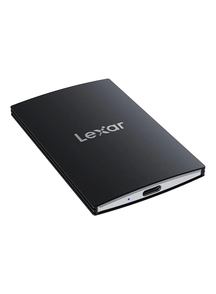 Lexar SL500 Portable SSD High-Speed External Solid State Drive (4TB, Silver) 3jq37